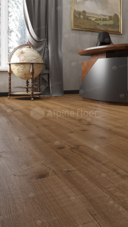 ✔️Виниловый пол Alpine Floor REAL WOOD ЕСО 2-1 Дуб Royal купить за 17 500 тенге в Казахстане г. Астане, Алмате, Караганде