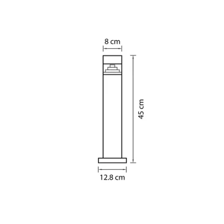 ✔️Уличный светильник Lightstar Raggio 377907 купить за 35 400 тенге в Казахстане г. Астане, Алмате, Караганде