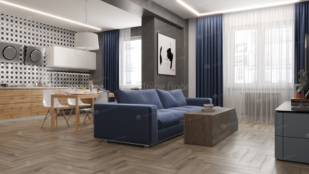 ✔️Виниловый пол Alpine Floor PARQUET LIGHT ECO 13-15 Дуб Исида купить за 15 300 тенге в Казахстане г. Астане, Алмате, Караганде