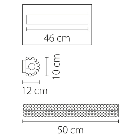 ✔️Бра Osgona Monile 704642 купить за 111 600 тенге в Казахстане г. Астане, Алмате, Караганде