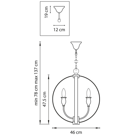 ✔️Люстра Lightstar Cero 731247 купить за 130 300 тенге в Казахстане г. Астане, Алмате, Караганде