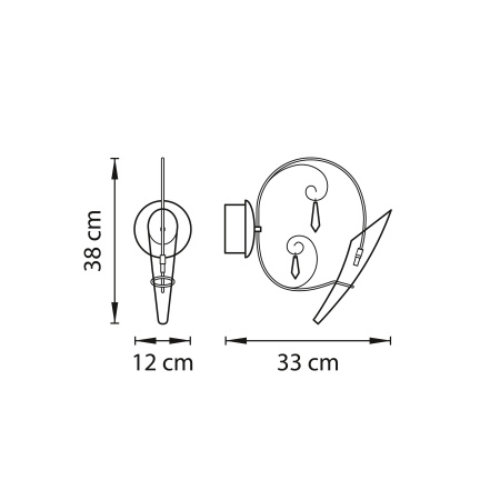 ✔️Бра Lightstar Scarabeo 755614 купить за 23 400 тенге в Казахстане г. Астане, Алмате, Караганде