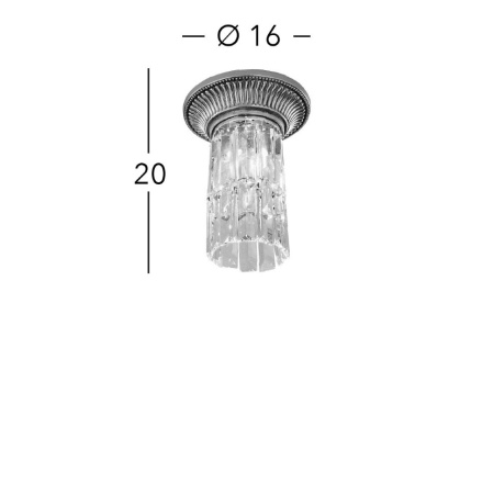 ✔️Потолочный светильник KOLARZ MILORD CRYSTAL 0346.11.5 купить за 482 700 тенге в Казахстане г. Астане, Алмате, Караганде