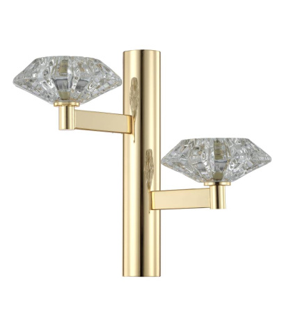 ✔️Бра Crystal Lux REBECA AP2 GOLD купить за 46 800 тенге в Казахстане г. Астане, Алмате, Караганде