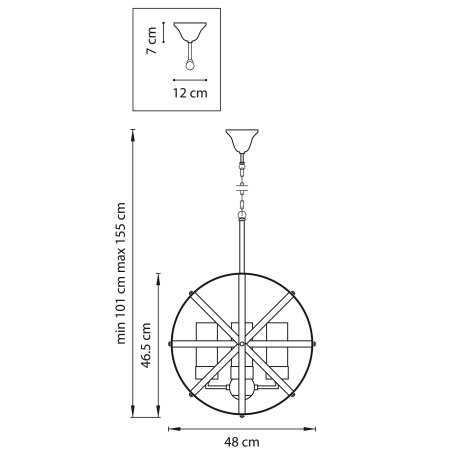 ✔️Люстра Lightstar Cero 731147 купить за 216 800 тенге в Казахстане г. Астане, Алмате, Караганде