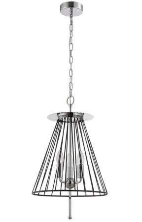 ✔️Подвесной светильник Crystal Lux MODESTO SP3 BLACK/CHROME купить за 46 800 тенге в Казахстане г. Астане, Алмате, Караганде