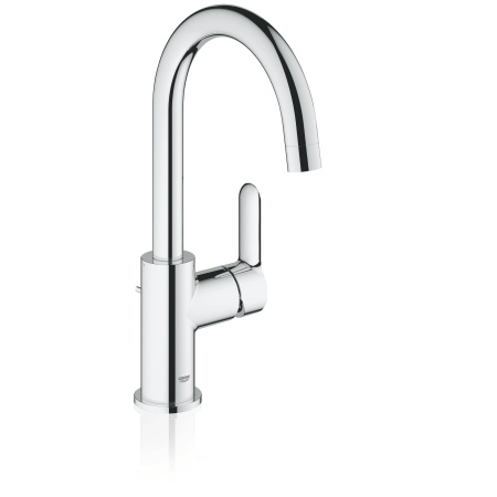 ✔️Смеситель для раковины Grohe BauEdge 23093000 хром купить за 62 000 тенге в Казахстане г. Астане, Алмате, Караганде