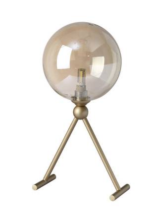 ✔️Настольная лампа Crystal Lux FRANCISCA LG1 GOLD/COGNAC купить за 31 000 тенге в Казахстане г. Астане, Алмате, Караганде