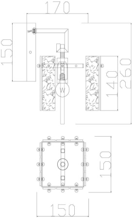 ✔️Бра Freya Basilica FR5166WL-01N купить за 37 900 тенге в Казахстане г. Астане, Алмате, Караганде