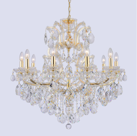 ✔️Люстра Crystal Lux ISABEL SP11 GOLD/TRANSPARENT купить за 689 600 тенге в Казахстане г. Астане, Алмате, Караганде