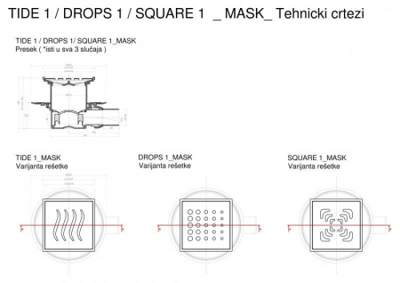 ✔️Точечный трап PESTAN Confluo Standard Square Mask 13000073 купить за 36 100 тенге в Казахстане г. Астане, Алмате, Караганде