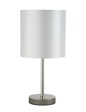 ✔️Настольная лампа Crystal Lux SERGIO LG1 NICKEL купить за 34 100 тенге в Казахстане г. Астане, Алмате, Караганде