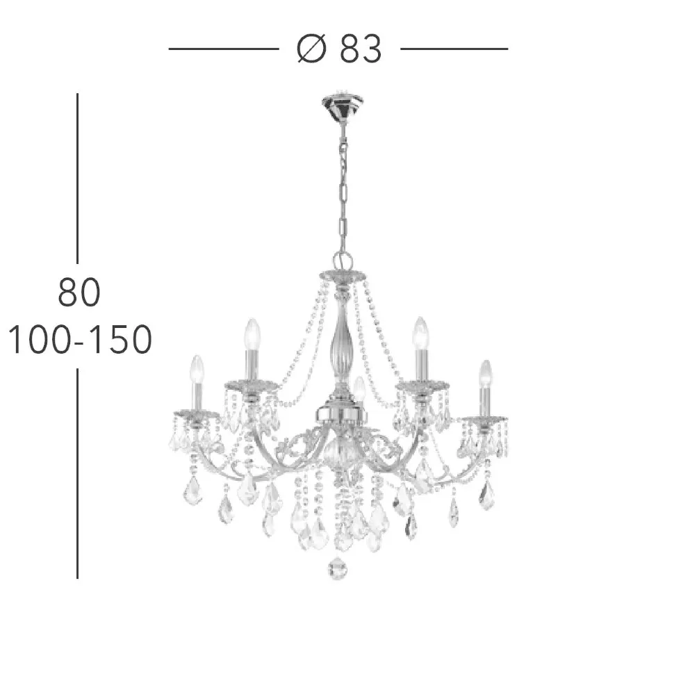 ✔️Люстра KOLARZ PISANI CRYSTAL 1301.85.3.SpT купить за 3 185 000 тенге в Казахстане г. Астане, Алмате, Караганде