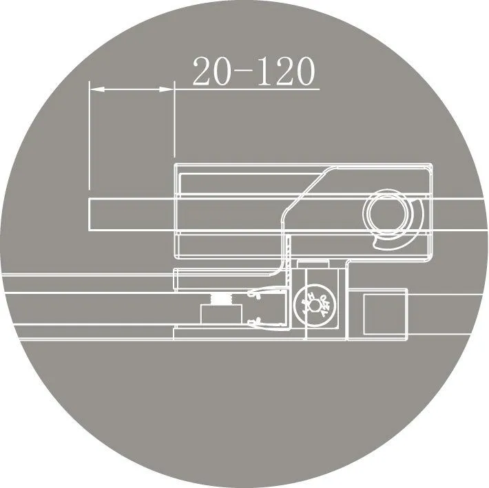 ✔️Душевая дверь в нишу Cezares Slider SLIDER-B-1-100/110-C-NERO купить за 284 600 тенге в Казахстане г. Астане, Алмате, Караганде