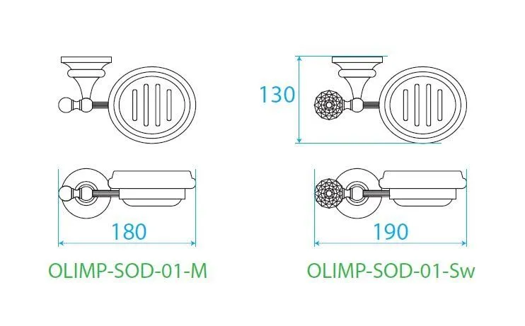 ✔️Мыльница подвесная Cezares Olimp OLIMP-SOD-01-Sw купить за 84 700 тенге в Казахстане г. Астане, Алмате, Караганде