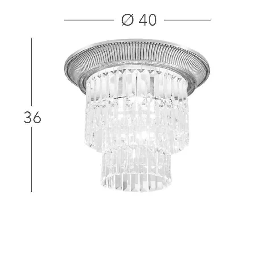 ✔️Потолочный светильник KOLARZ MILORD CRYSTAL 0346.14S.3 купить за 2 033 200 тенге в Казахстане г. Астане, Алмате, Караганде