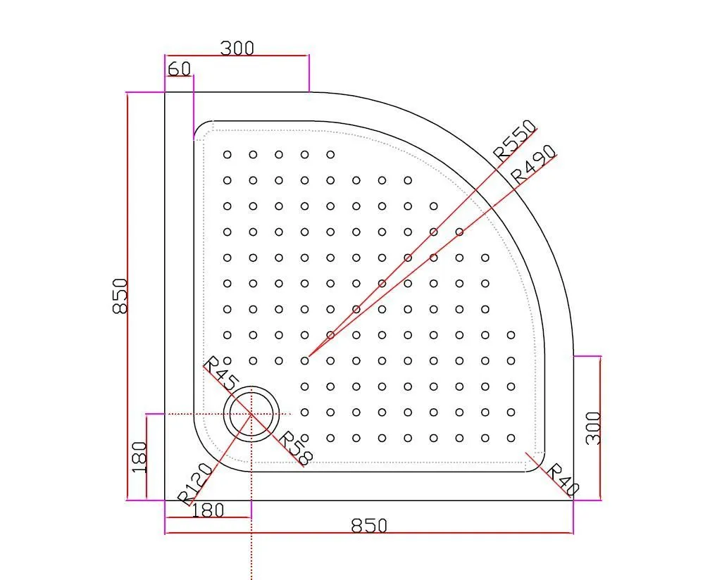 ✔️Поддон акриловый Cezares TRAY-A-R-80-550-15-W купить за 141 200 тенге в Казахстане г. Астане, Алмате, Караганде