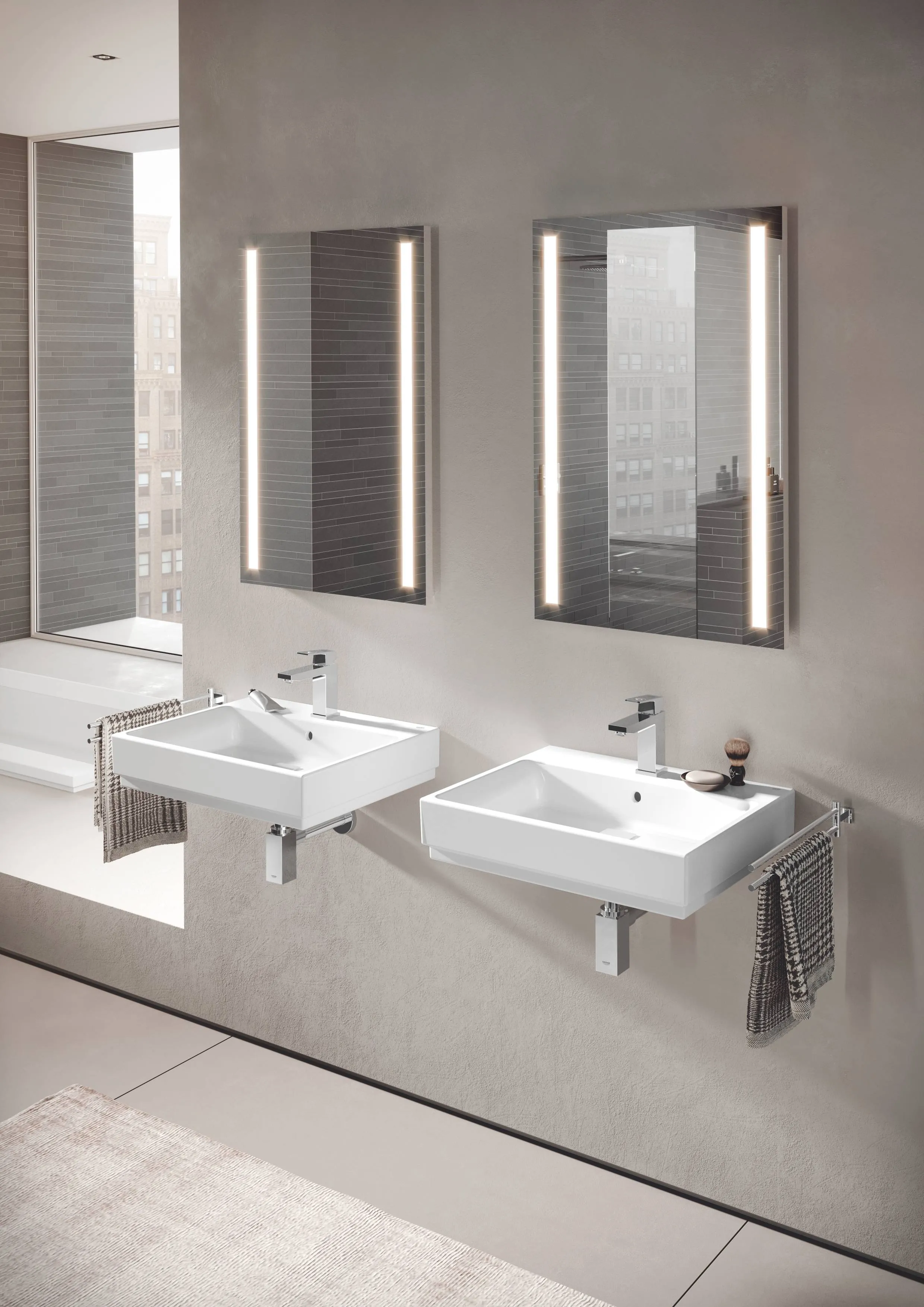 ✔️Раковина Grohe Cube Ceramic 60 см 3947300H купить за 167 000 тенге в Казахстане г. Астане, Алмате, Караганде