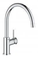 ✔️Смеситель для кухни Grohe BauClassic 31234001 хром купить за 52 000 тенге в Казахстане г. Астане, Алмате, Караганде