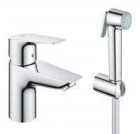 ✔️Смеситель для раковины и гигиенический душ Grohe 23757001 хром купить за 53 400 тенге в Казахстане г. Астане, Алмате, Караганде