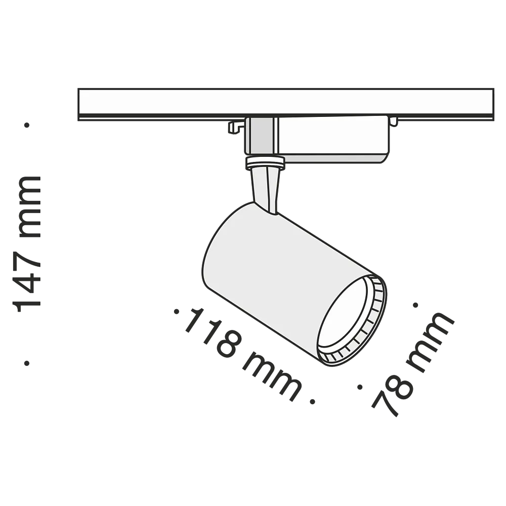 ✔️Трековый светильник Maytoni Track lamps TR003-1-12W4K-B купить за 8 700 тенге в Казахстане г. Астане, Алмате, Караганде