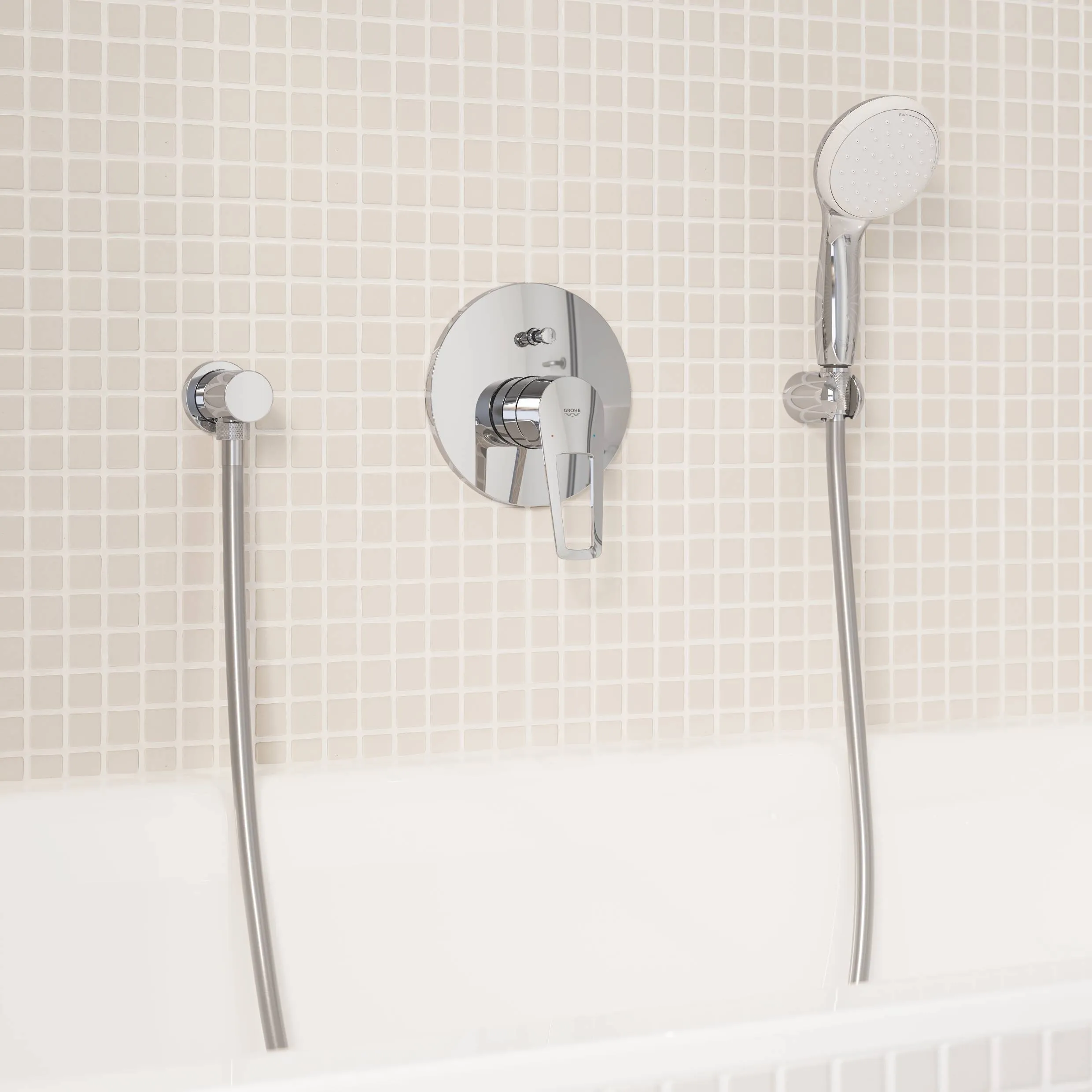 ✔️Смеситель для ванны Grohe BauLoop хром купить за 70 300 тенге в Казахстане г. Астане, Алмате, Караганде