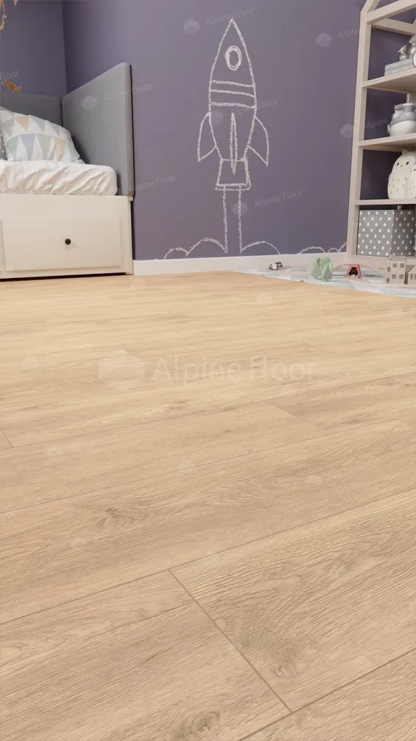 ✔️Виниловый пол Alpine Floor PARQUET LIGHT ЕСО 13-3 Дуб Ваниль Селект купить за 15 300 тенге в Казахстане г. Астане, Алмате, Караганде