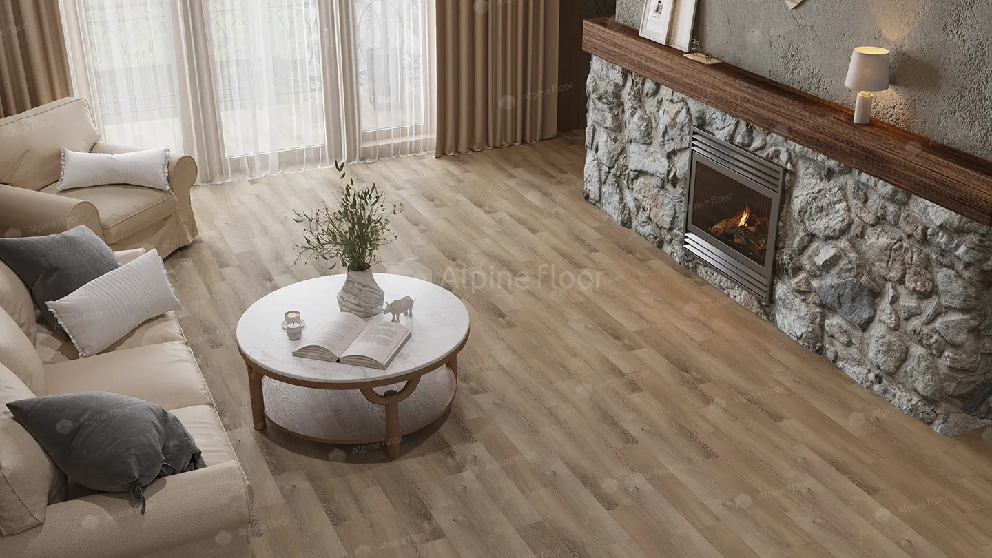 ✔️Виниловый пол Alpine Floor PARQUET LIGHT ECO 13-17 Дуб Синистра купить за 15 300 тенге в Казахстане г. Астане, Алмате, Караганде