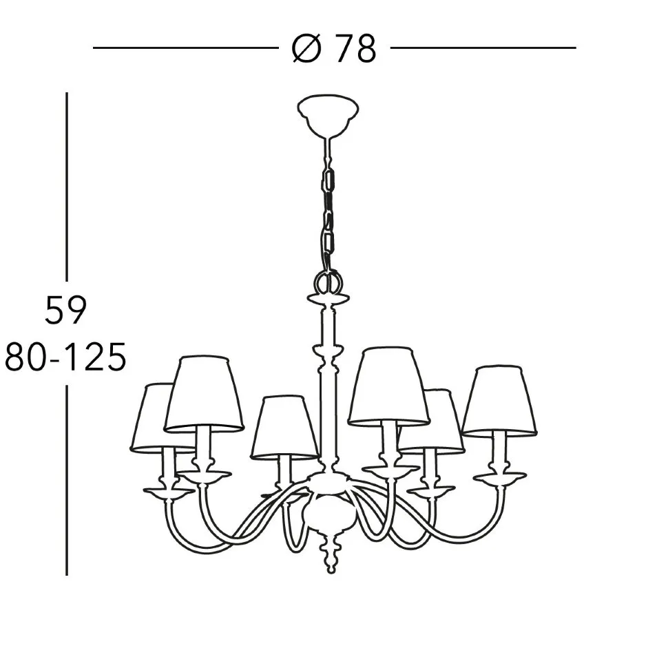 ✔️Люстра KOLARZ ASCOT 0195.86.4 купить за 1 441 300 тенге в Казахстане г. Астане, Алмате, Караганде