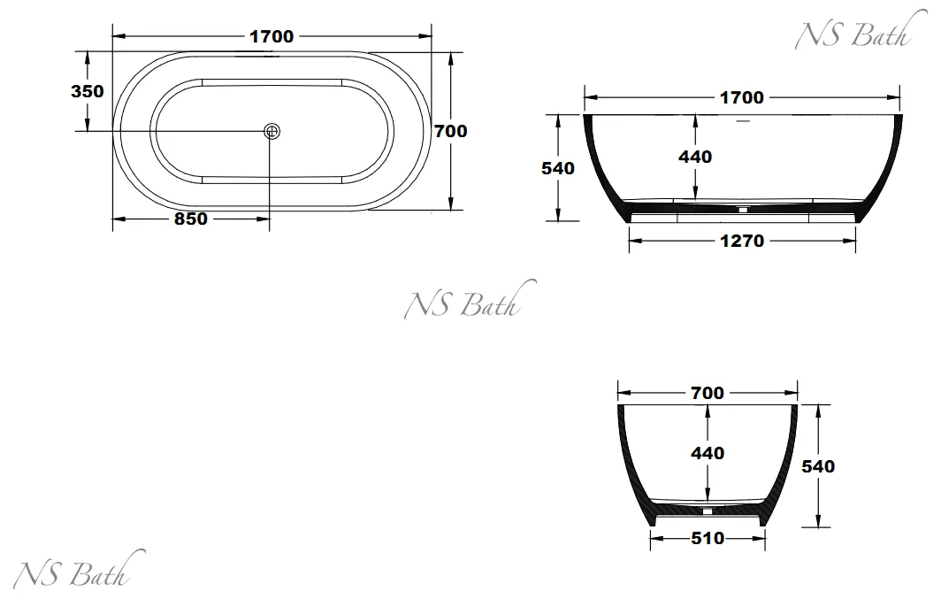 ✔️Ванна NS Bath NSB-17708 купить за 2 767 600 тенге в Казахстане г. Астане, Алмате, Караганде