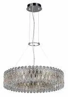 ✔️Подвесной светильник Crystal Lux LIRICA SP10 D610 CHROME/GOLD-TRANSPARENT купить за 364 300 тенге в Казахстане г. Астане, Алмате, Караганде