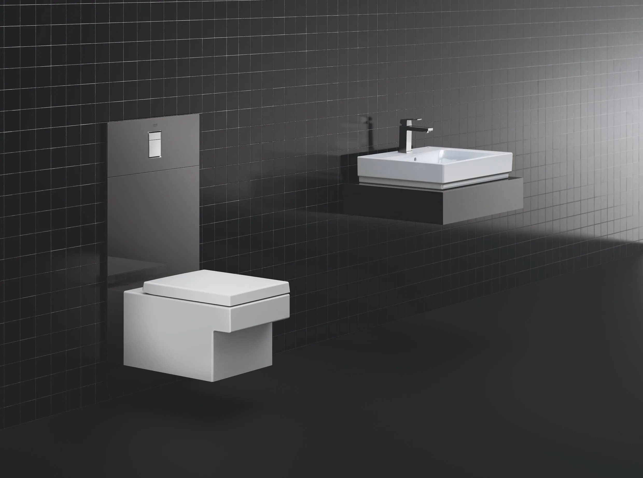 ✔️Раковина Grohe Cube Ceramic 60 см 3947700H купить за 150 500 тенге в Казахстане г. Астане, Алмате, Караганде