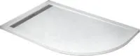 ✔️Поддон из искусственного мрамора Cezares TRAY-AS-RH-120/90-550-30-W-L  левый купить за 231 000 тенге в Казахстане г. Астане, Алмате, Караганде