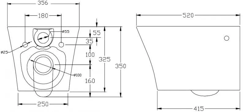 ✔️Подвесной унитаз BelBagno Flay-R BB506CH купить за 124 900 тенге в Казахстане г. Астане, Алмате, Караганде