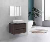 ✔️Тумба с раковиной подвесная BelBagno ART-HPL ART-HPL-800-2C-SO-OLN купить за 214 300 тенге в Казахстане г. Астане, Алмате, Караганде