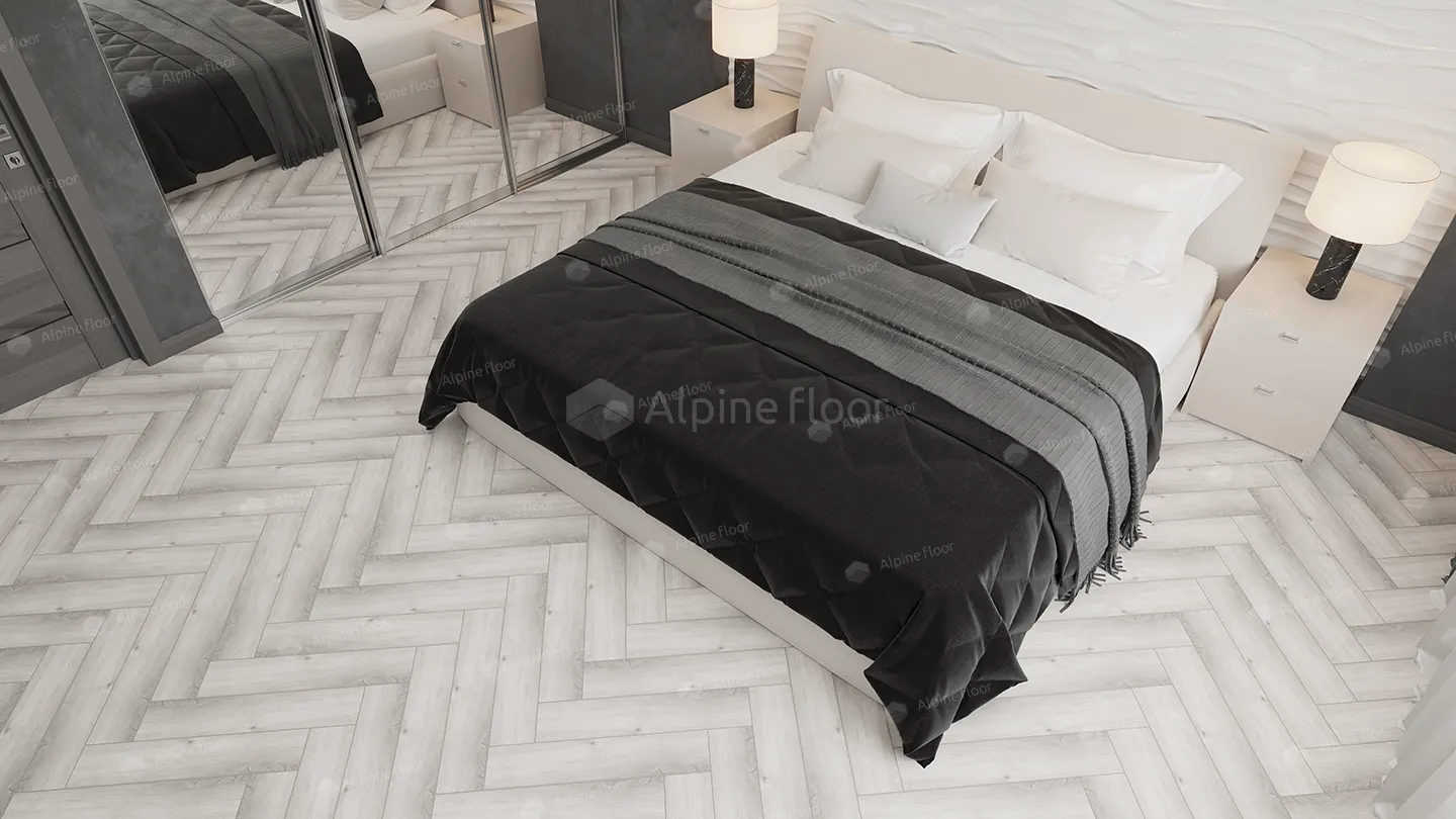 ✔️Виниловый пол Alpine Floor PARQUET LIGHT ECO 13-12 Дуб Альхена  купить за 15 300 тенге в Казахстане г. Астане, Алмате, Караганде