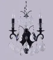 ✔️Бра Crystal Lux MAGNIFICO AP2 BLACK/TRANSPARENT купить за 203 200 тенге в Казахстане г. Астане, Алмате, Караганде