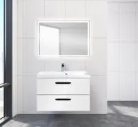 ✔️Тумба с раковиной подвесная BelBagno AURORA AURORA-800-2C-SO-BL купить за 156 000 тенге в Казахстане г. Астане, Алмате, Караганде