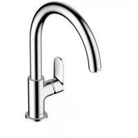 ✔️Смеситель для кухни Hansgrohe Vernis Blend M35 71870000 хром купить за 91 000 тенге в Казахстане г. Астане, Алмате, Караганде