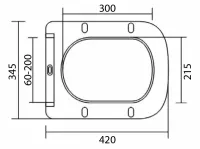 ✔️Сидение для унитаза BB3103/3106SC купить за 17 100 тенге в Казахстане г. Астане, Алмате, Караганде