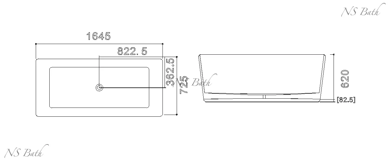 ✔️Ванна NS Bath NSB-16720 купить за 2 767 600 тенге в Казахстане г. Астане, Алмате, Караганде